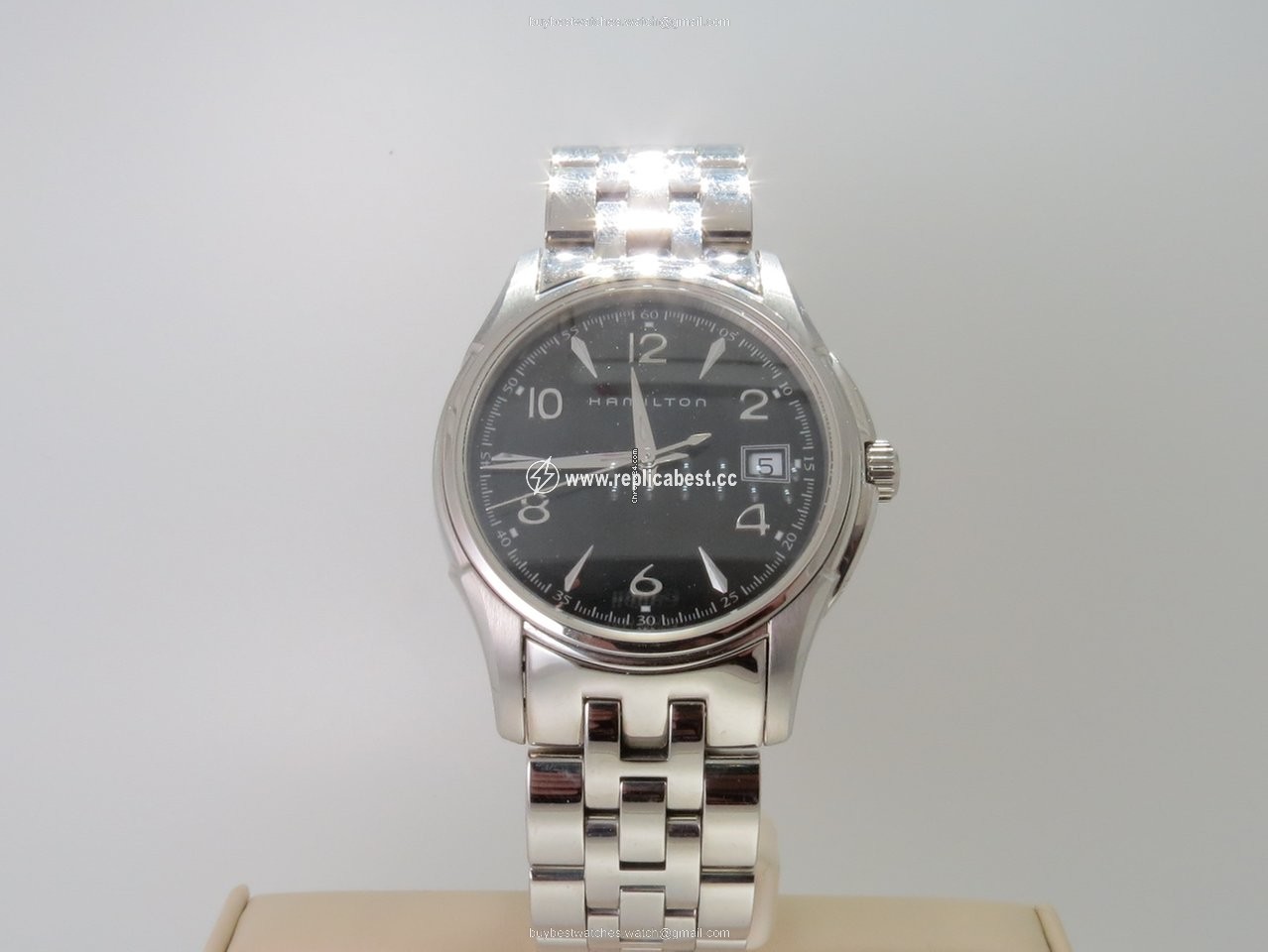 Hamilton Jazzmaster Mens watch Unisex Quartz Steel H32311135