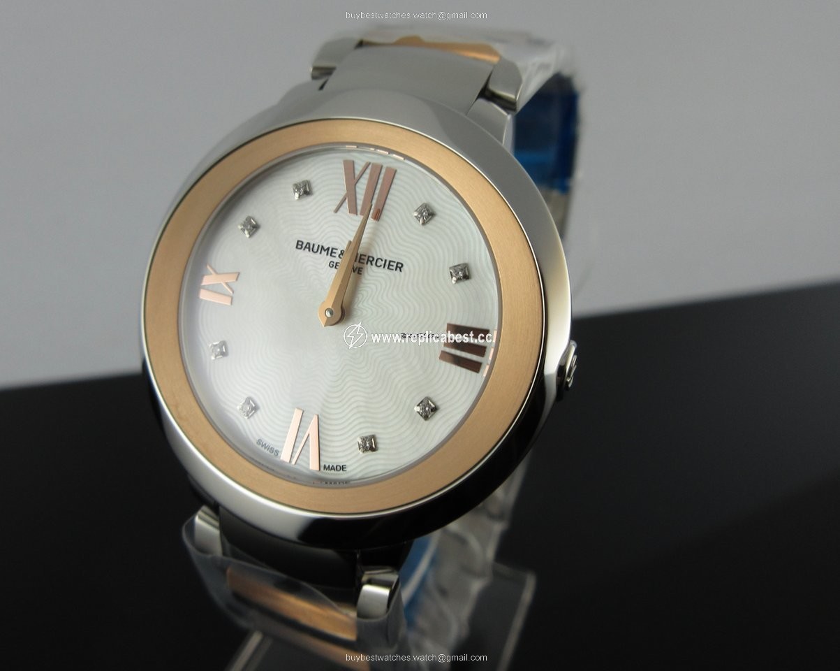 Baume & Mercier Promesse Womens watch Quartz Gold Steel moa10252