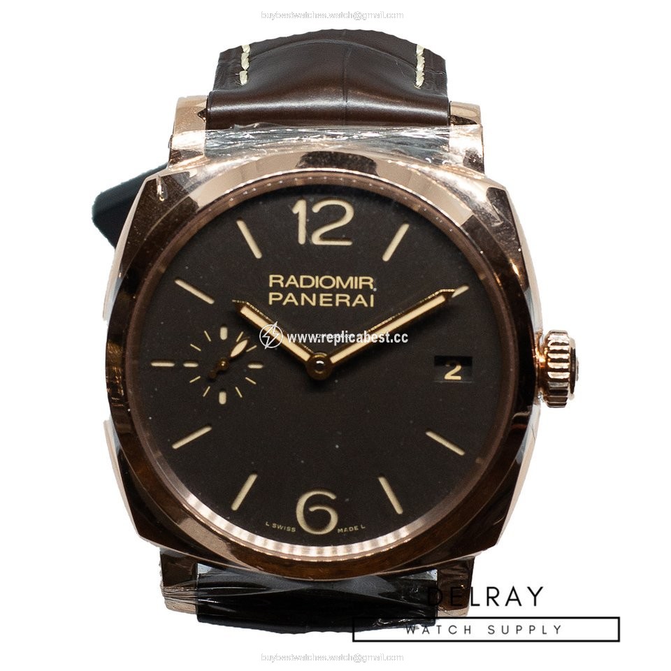 Panerai Radiomir 1940 3 Days Mens watch Unisex Manual winding Rose gold PAM515