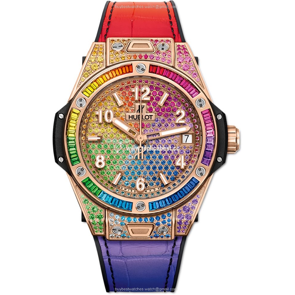 Hublot Big Bang Mens watch Unisex Automatic Rose gold 465.OX.9910.LR.0999