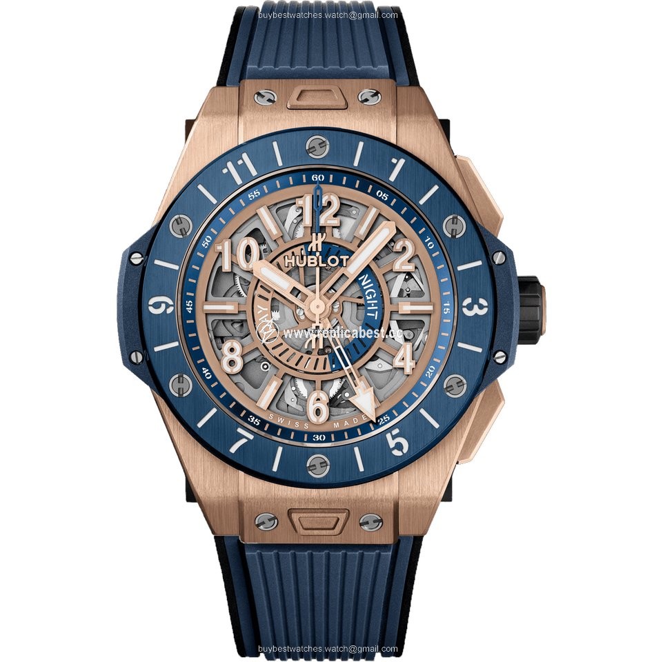 Hublot Big Bang Unico Mens watch Unisex Automatic Rose gold 471.OL.7128.RX