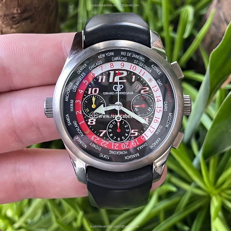 Girard Perregaux WW.TC Mens watch Unisex Automatic Titanium 49800-22-611-FK6A