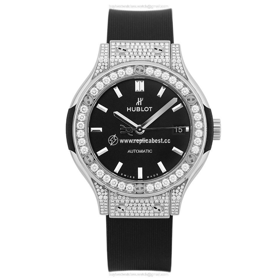 Hublot Classic Fusion 45, 42, 38, 33 mm Womens watch Automatic Titanium 565.NX.1470.RX.1604