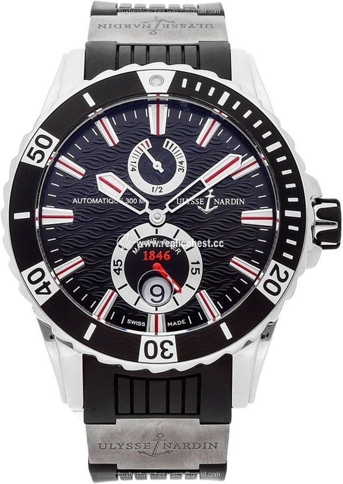 Ulysse Nardin Diver Chronometer Mens watch Unisex Automatic Steel 263-10-3 952