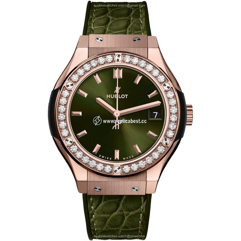 Hublot Classic Fusion Quartz Womens watch Quartz Rose gold 581.OX.8980.LR.1104