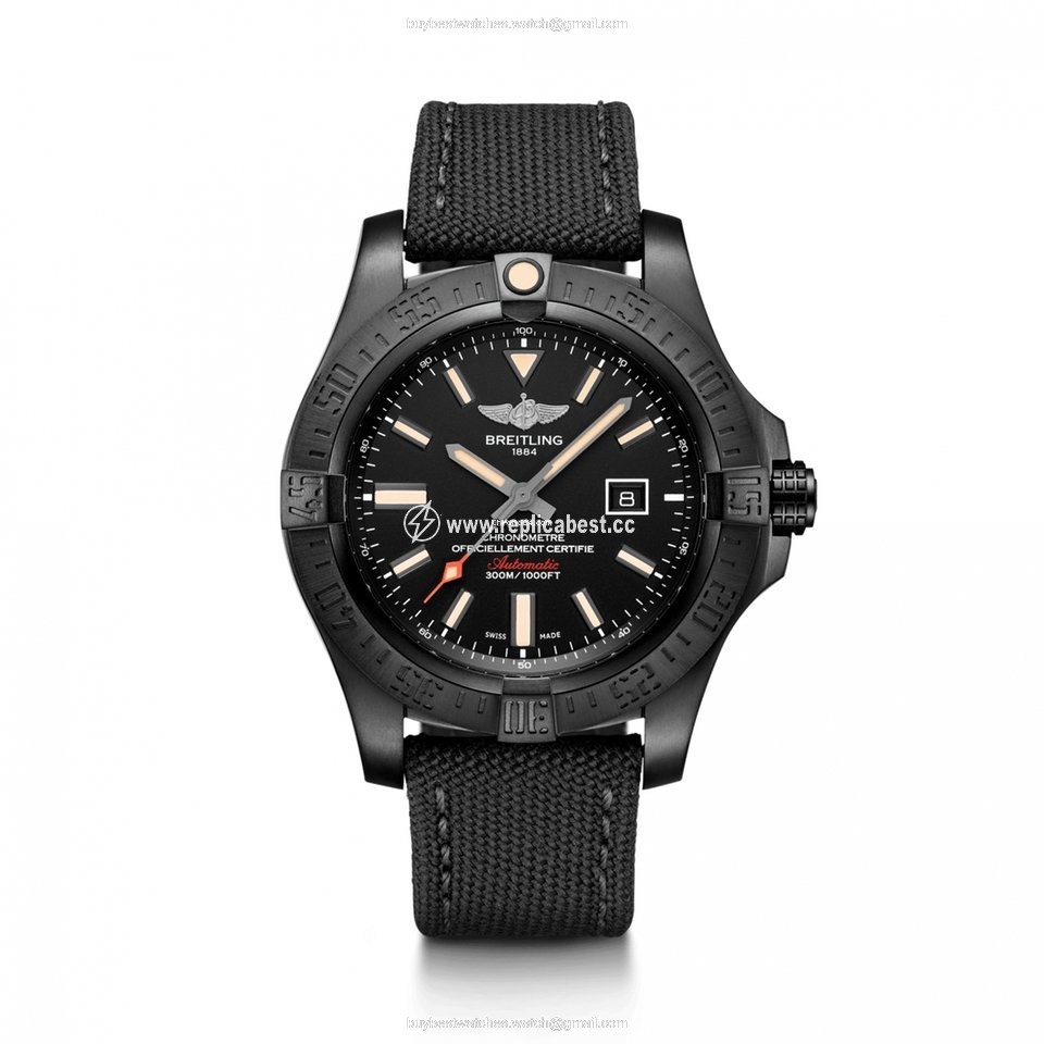 Breitling Avenger Blackbird Mens watch Unisex Automatic Titanium V17310101B1W1