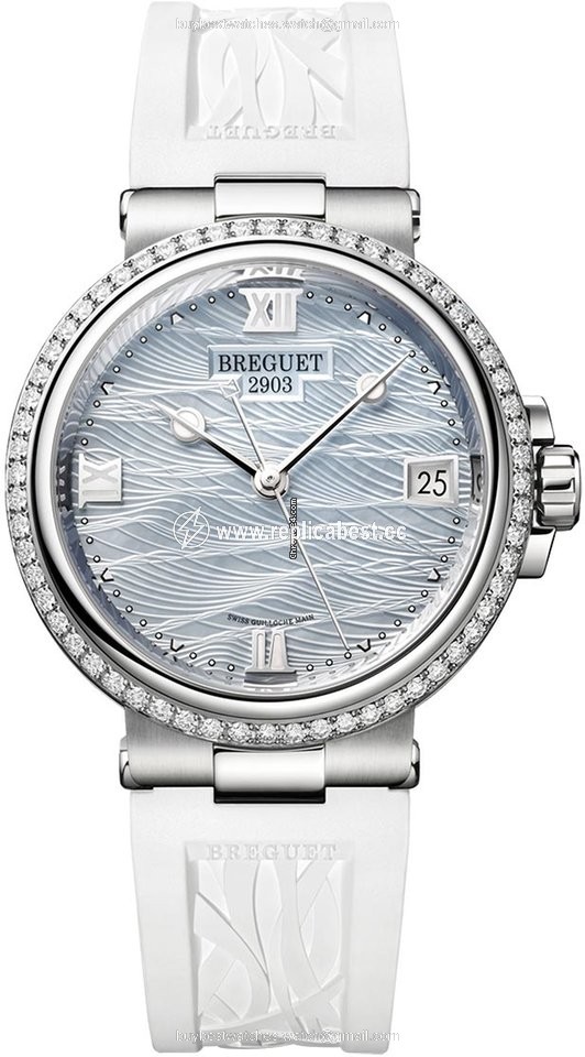 Breguet Marine Womens watch Automatic White gold 9518bb v2 584 d000