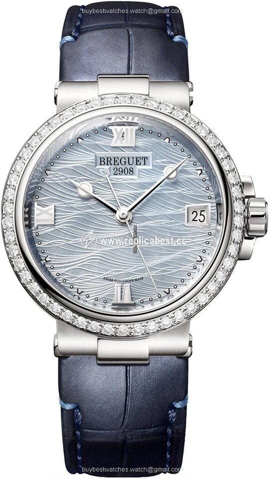 Breguet Marine Womens watch Automatic White gold 9518bb v2 984 d000