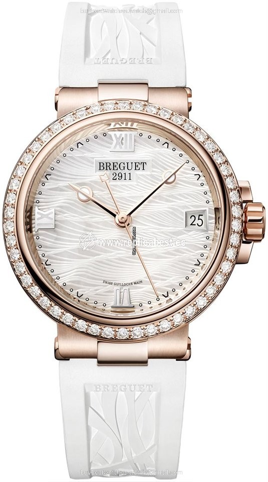 Breguet Marine Womens watch Automatic Rose gold 9518br 52 584 d000
