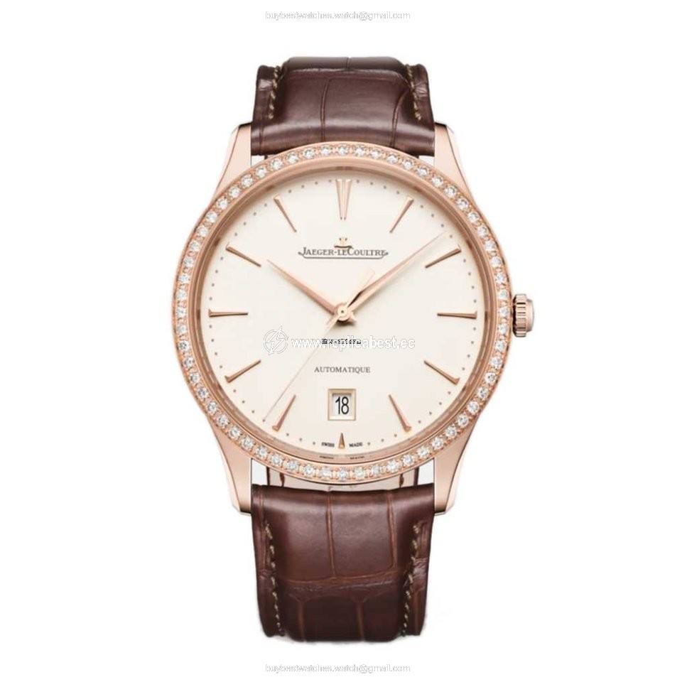 Jaeger-LeCoultre Master Ultra Thin Date Mens watch Unisex Automatic Rose gold 1232501