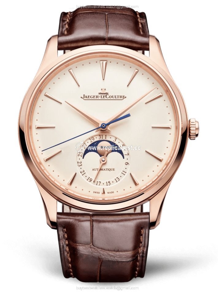 Jaeger-LeCoultre Master Ultra Thin Moon Mens watch Unisex Automatic Rose gold 1362510