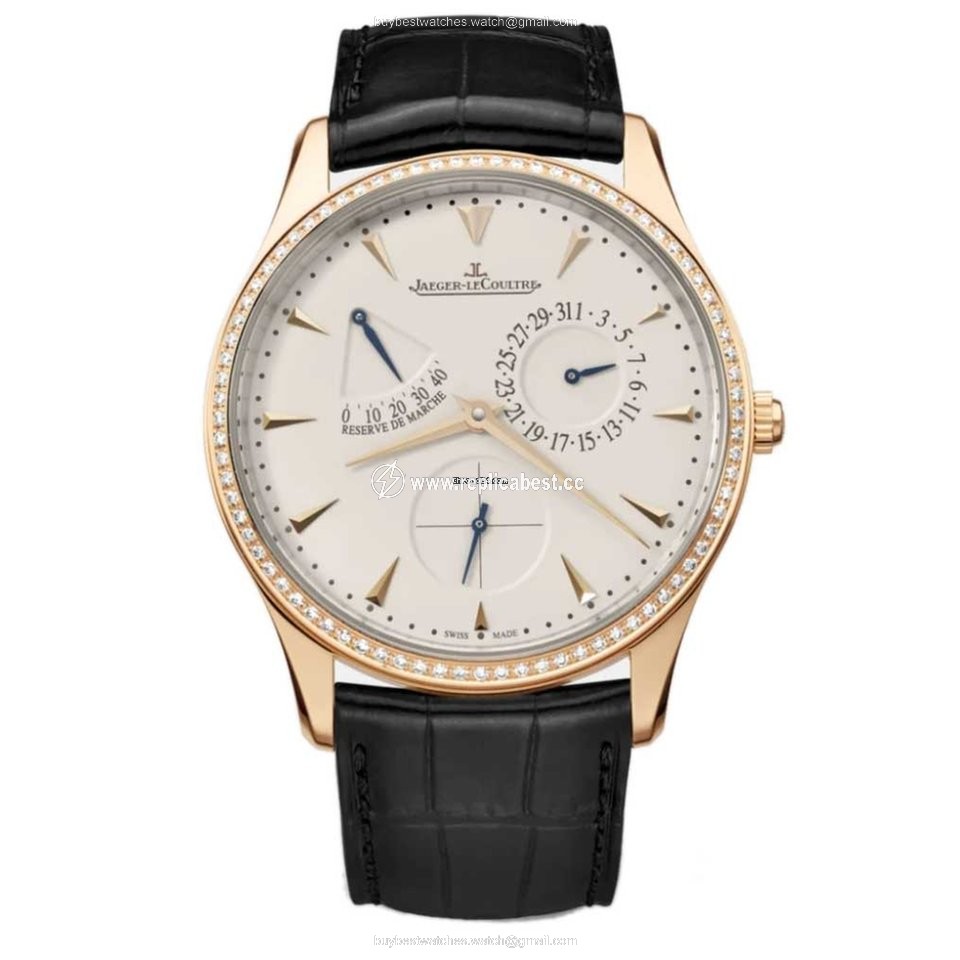 Jaeger-LeCoultre Master Ultra Thin Reserve de Marche Mens watch Unisex Automatic Rose gold 1372501