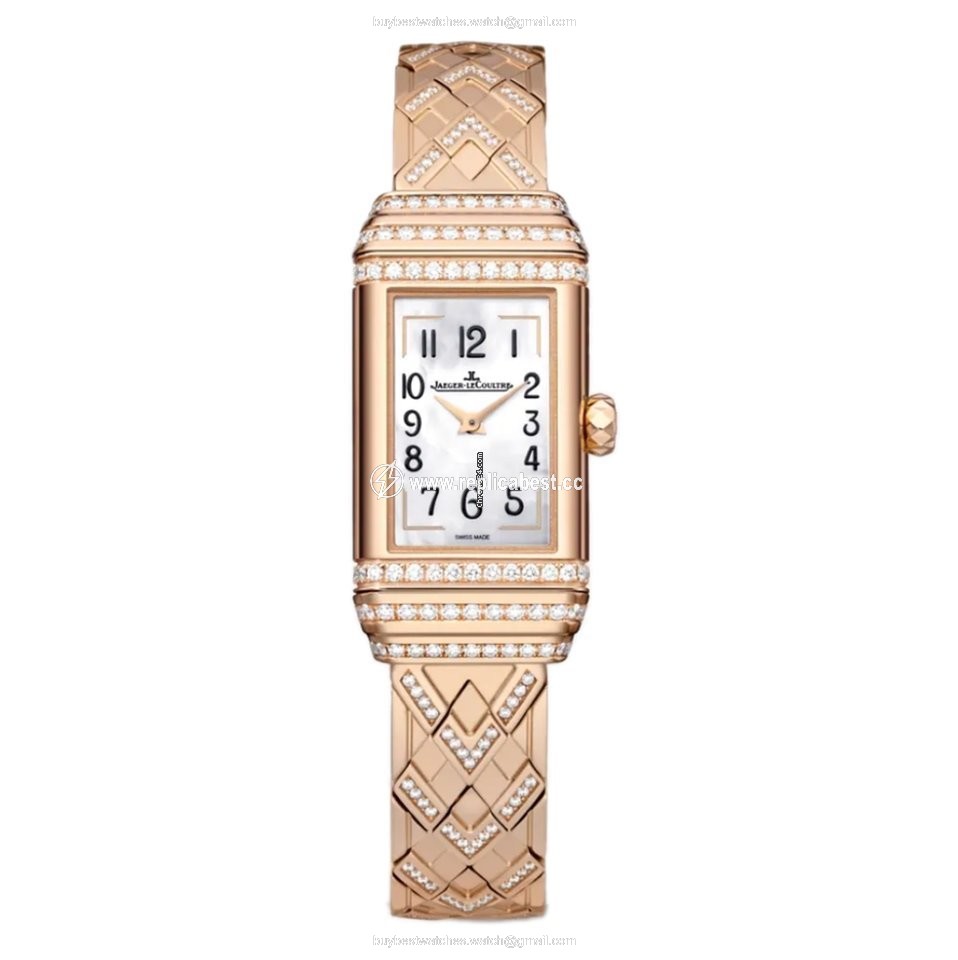 Jaeger-LeCoultre Reverso Duetto Womens watch Manual winding Rose gold 3362201