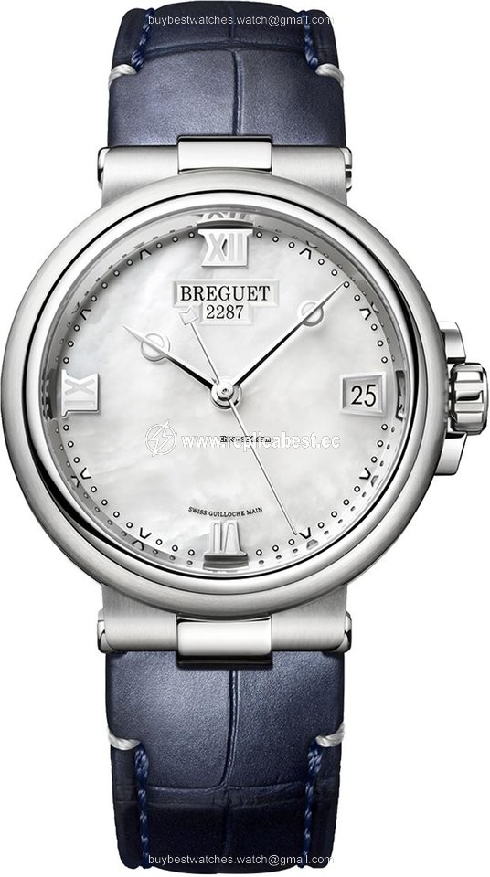 Breguet Marine Womens watch Automatic Steel 9517st 5w 984