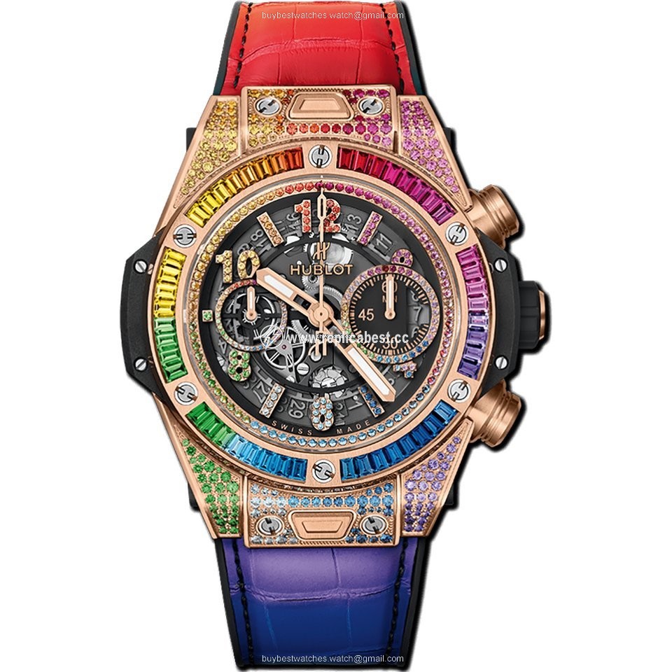 Hublot Big Bang Unico Mens watch Unisex Automatic Rose gold 411.OX.9910.LR.0999