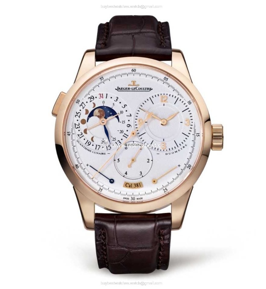 Jaeger-LeCoultre Duometre Mens watch Unisex Manual winding Rose gold 6042421