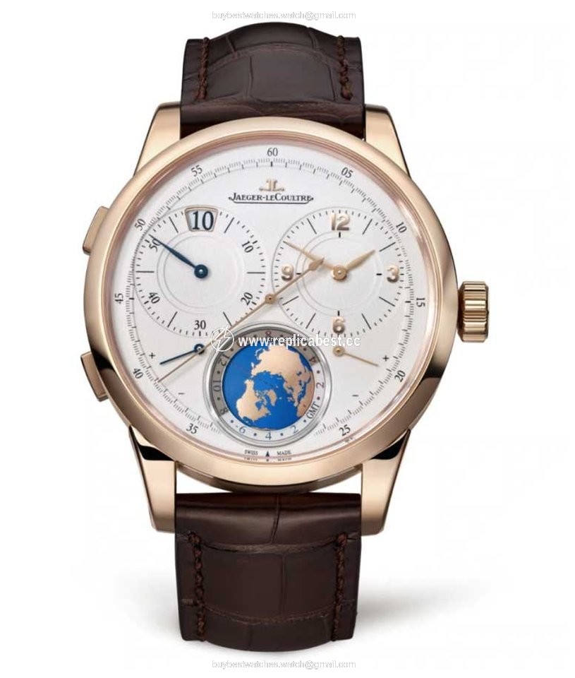 Jaeger-LeCoultre Duometre Mens watch Unisex Manual winding Rose gold 6062420