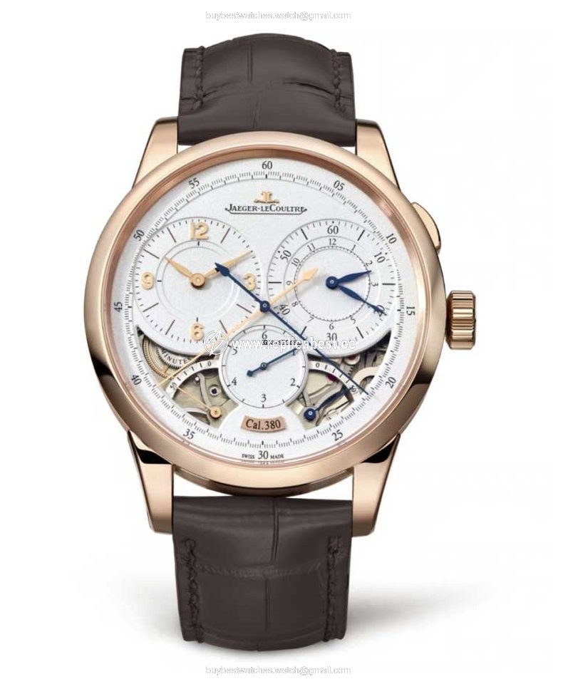 Jaeger-LeCoultre Duometre Mens watch Unisex Manual winding Rose gold 6012421