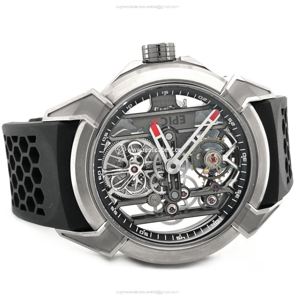 Jacob & Co. Mens watch Unisex Manual winding Titanium EX100.20.NS.BW.A