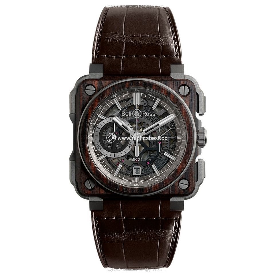 Bell & Ross BR-X1 Mens watch Unisex Automatic Titanium BRX1-WD-TI