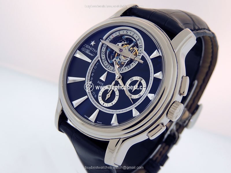 Zenith Academy Mens watch Unisex Automatic White gold 65.1260.4005