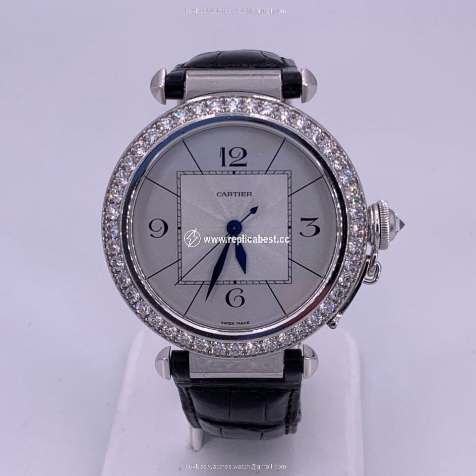 Cartier Pasha Automatic White gold WJ1116M9