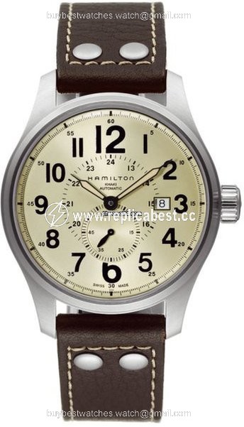 Hamilton Khaki Field Officer Mens watch Unisex Automatic Steel H70655723