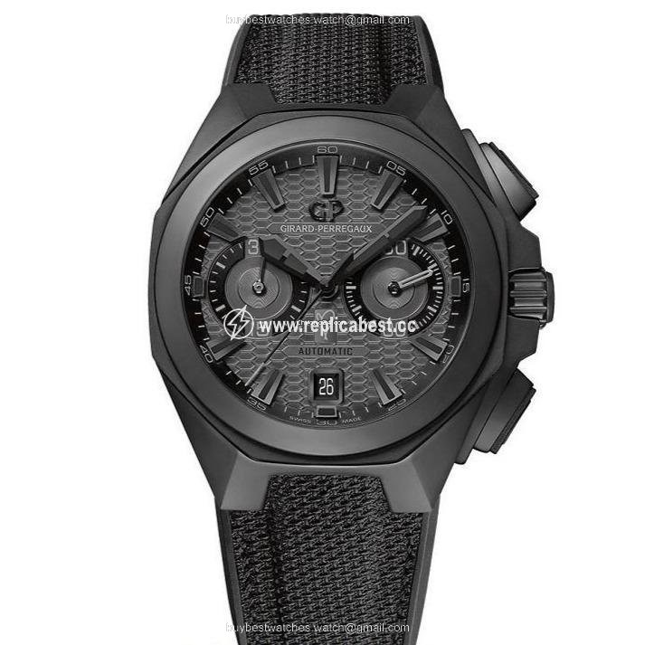 Girard Perregaux Chrono Hawk Mens watch Unisex Automatic Ceramic 49970-32-635-FK6A