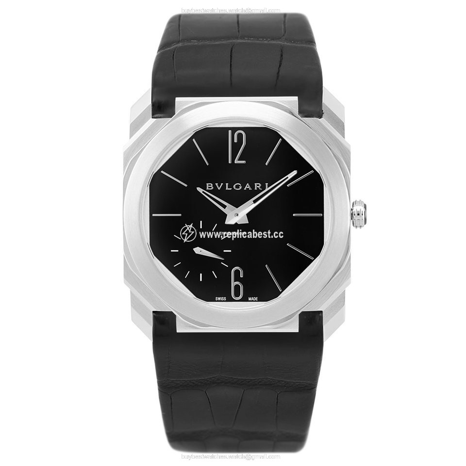 Bulgari Octo Mens watch Unisex Manual winding Platinum 102028 BGO40BPLXT
