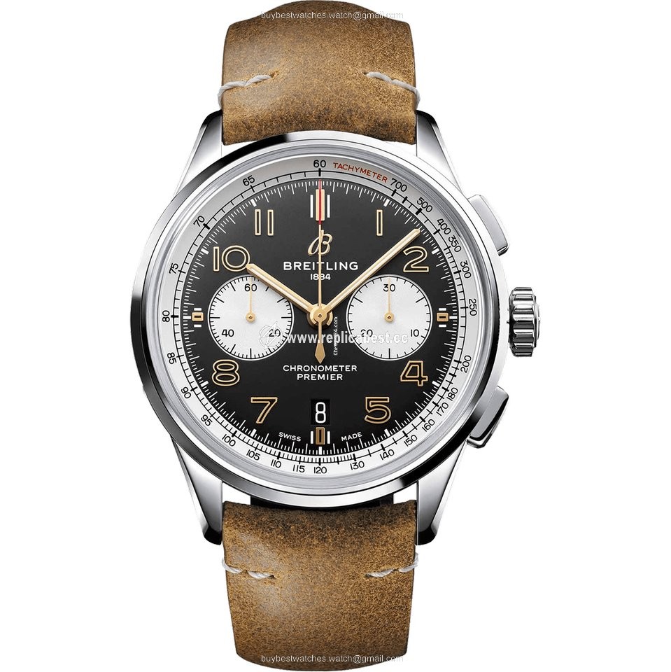 Breitling Mens watch Unisex Automatic Steel AB0118A21B1X2
