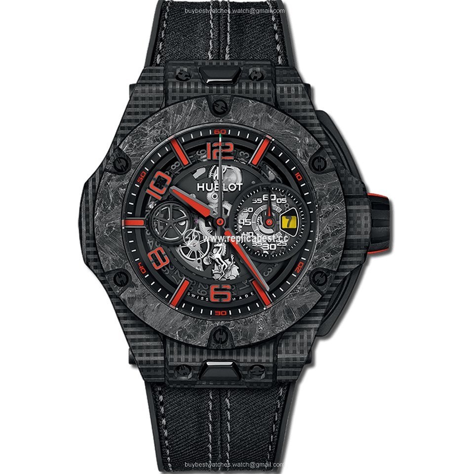 Hublot Big Bang Ferrari Mens watch Unisex Automatic Carbon 402.QD.0123.NR