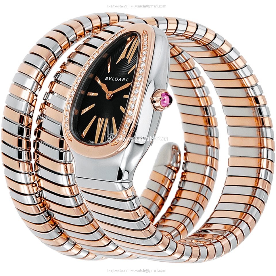 Bulgari Serpenti Womens watch Quartz Gold Steel 102493 SP35C7SPG.1T
