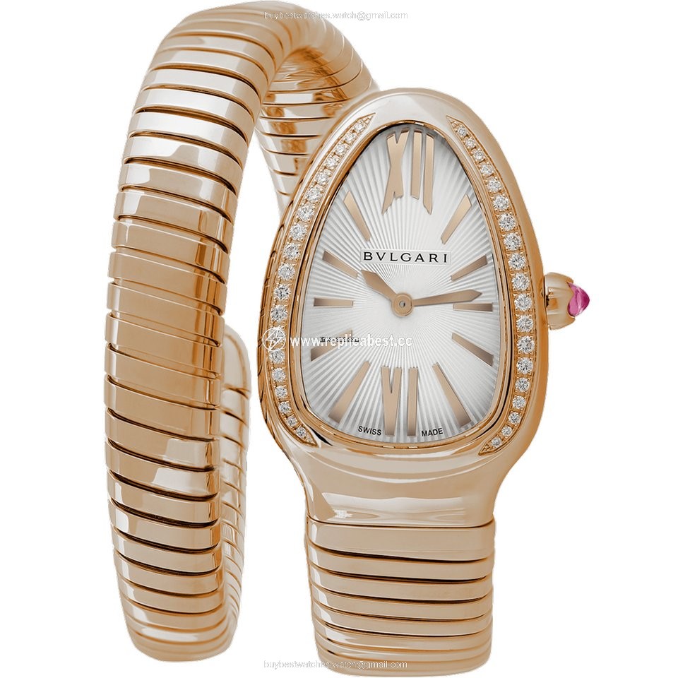 Bulgari Serpenti Womens watch Quartz Rose gold 103003 SPP35C14GDG.1T.1T