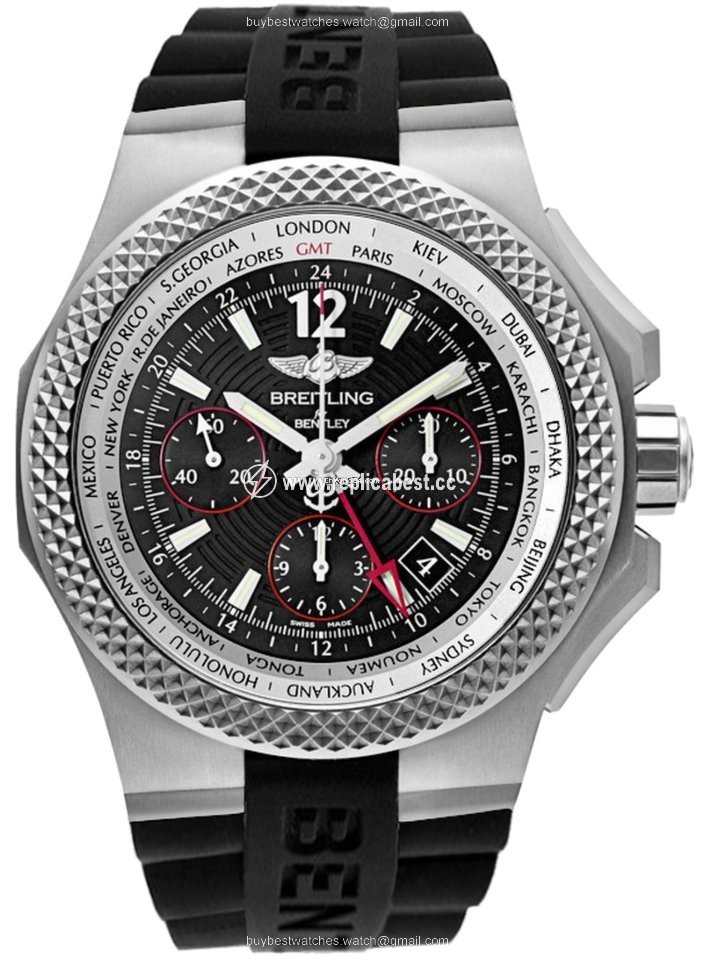 Breitling Bentley GMT Mens watch Unisex Automatic Steel EB043335 BD78 232S