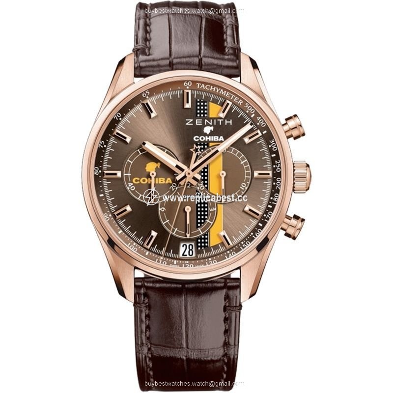Zenith El Primero Chronomaster Mens watch Unisex Automatic Rose gold 18.2041.400 76.C795