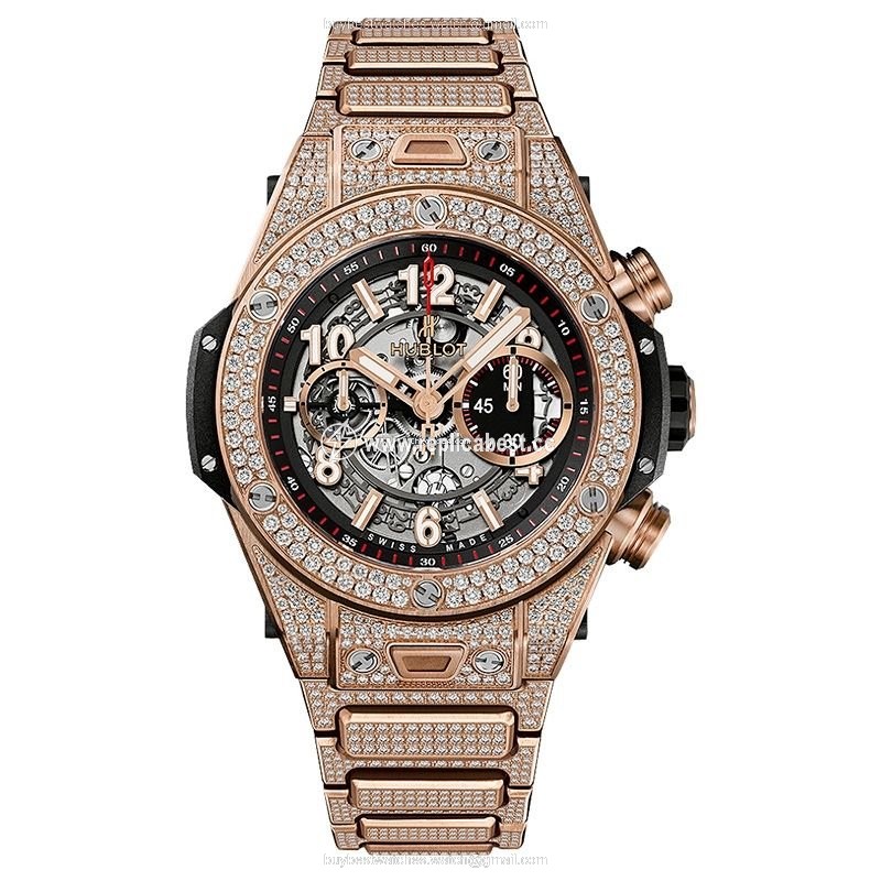 Hublot Big Bang Unico Mens watch Unisex Automatic Rose gold 411.OX.1180.OX.3704