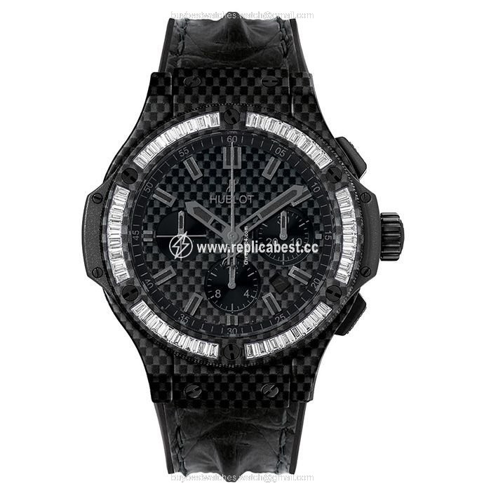 Hublot Big Bang 44 mm Mens watch Unisex Automatic Carbon 301.QX.1740.HR.1904