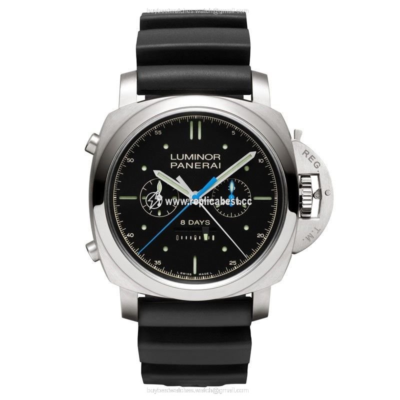 Panerai Luminor 1950 Rattrapante 8 Days Mens watch Unisex Manual winding Titanium PAM00530
