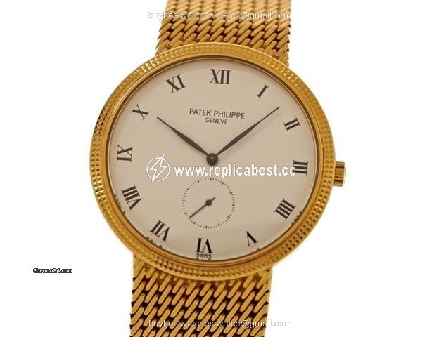 Patek Philippe Calatrava Mens watch Unisex Manual winding Yellow gold 3919 005