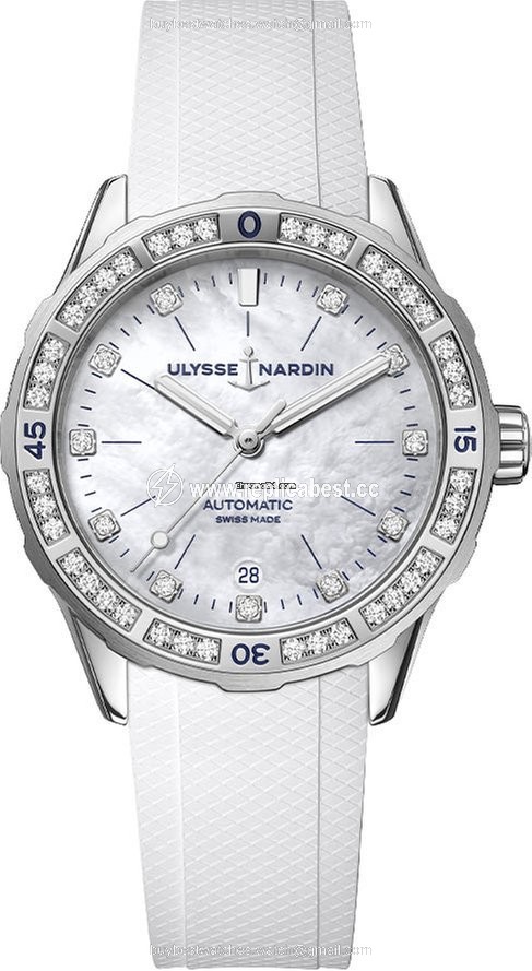 Ulysse Nardin Lady Diver Womens watch Automatic Steel 8163-182B-3 10