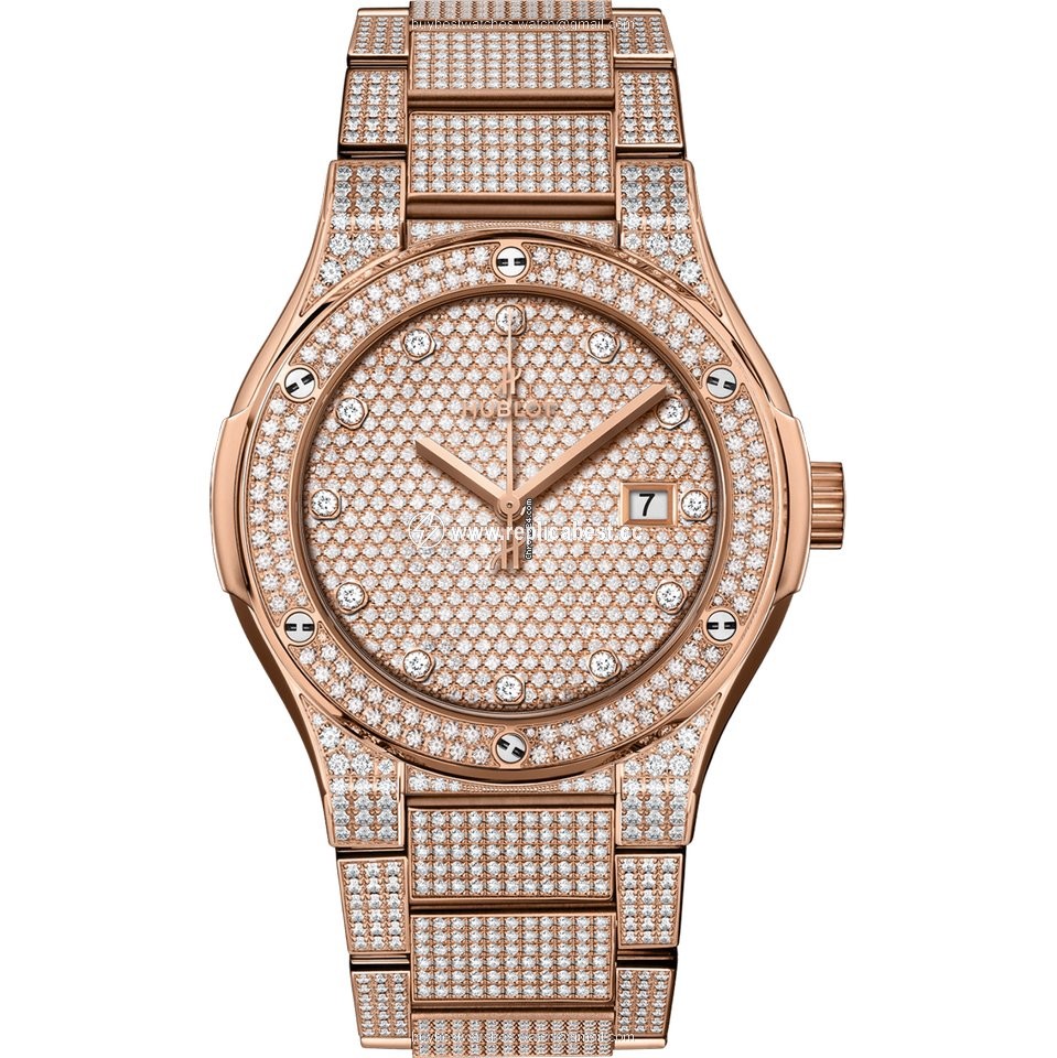 Hublot Classic Fusion 45, 42, 38, 33 mm Mens watch Unisex Automatic Rose gold 548.OX.9000.OX.3704