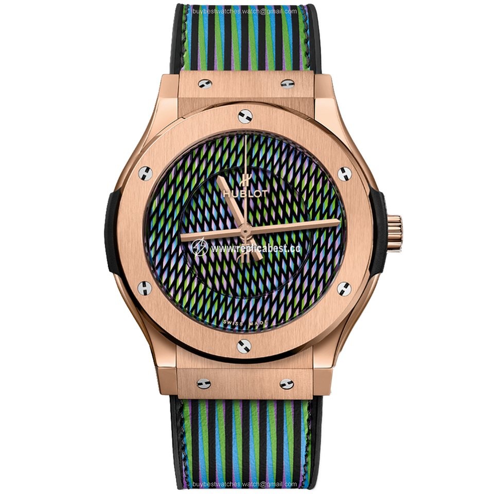 Hublot Classic Fusion 45, 42, 38, 33 mm Mens watch Unisex Automatic Rose gold 511.OX.8900.VR.CZD19