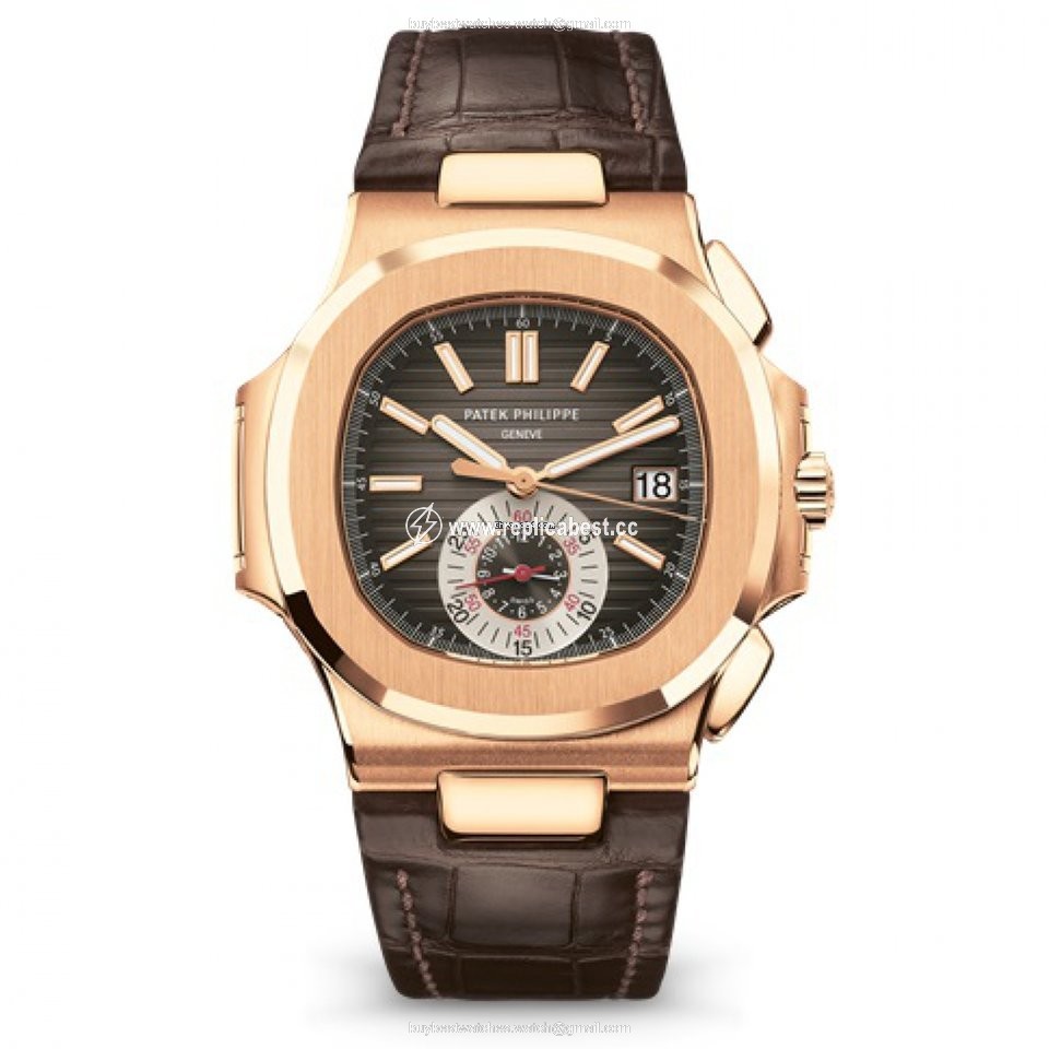 Patek Philippe Nautilus Mens watch Unisex Automatic Rose gold 5980R001