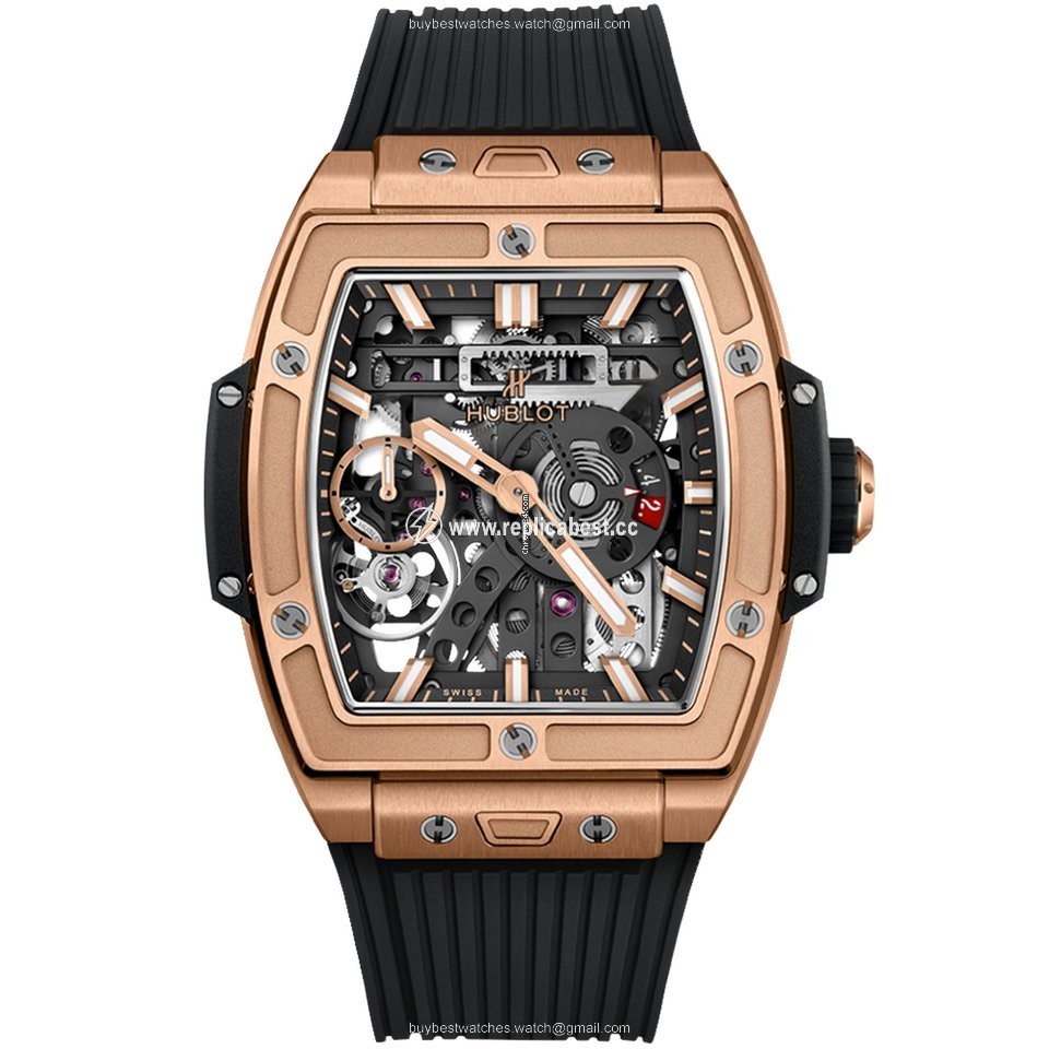 Hublot Mens watch Unisex Manual winding Rose gold 614.OX.1180.RX