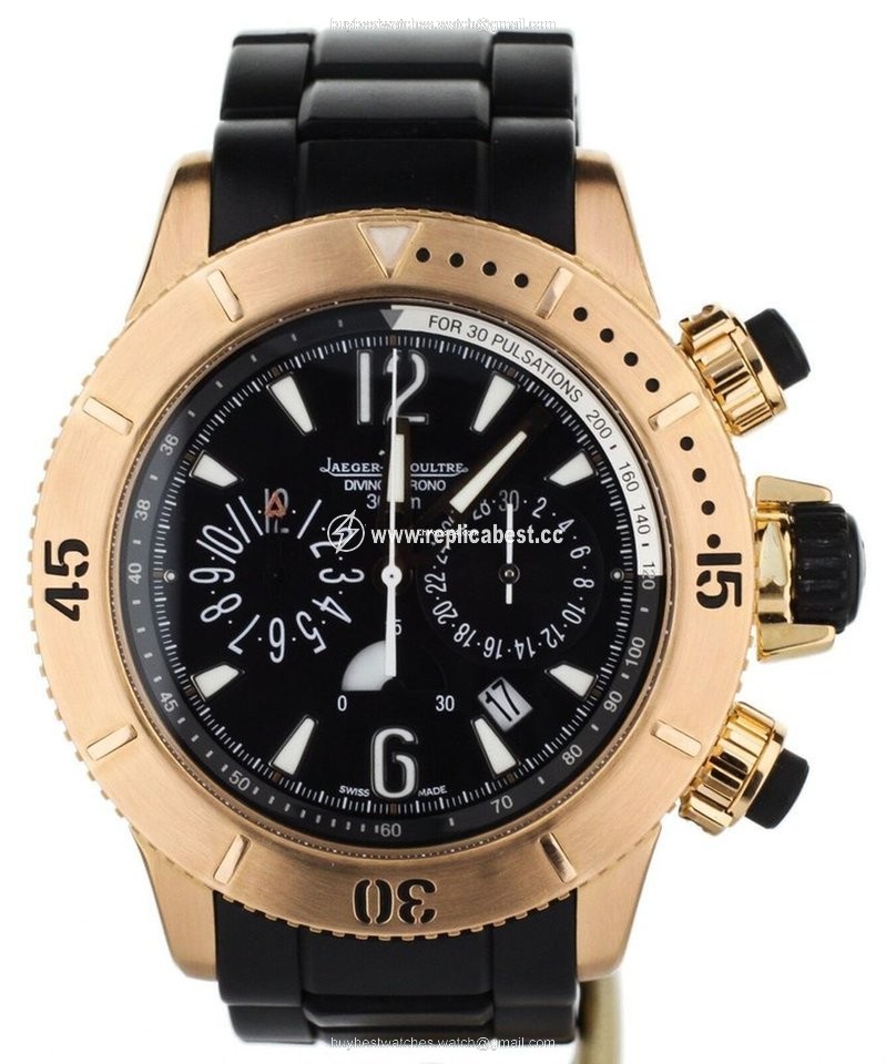Jaeger-LeCoultre Master Compressor Diving Mens watch Unisex Automatic Rose gold 160.2.25