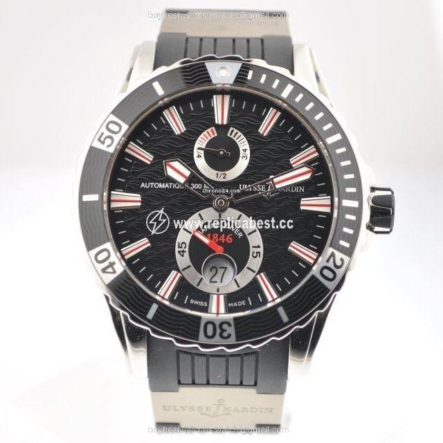 Ulysse Nardin Diver Chronometer Mens watch Unisex Automatic Steel 263-10-3R 92