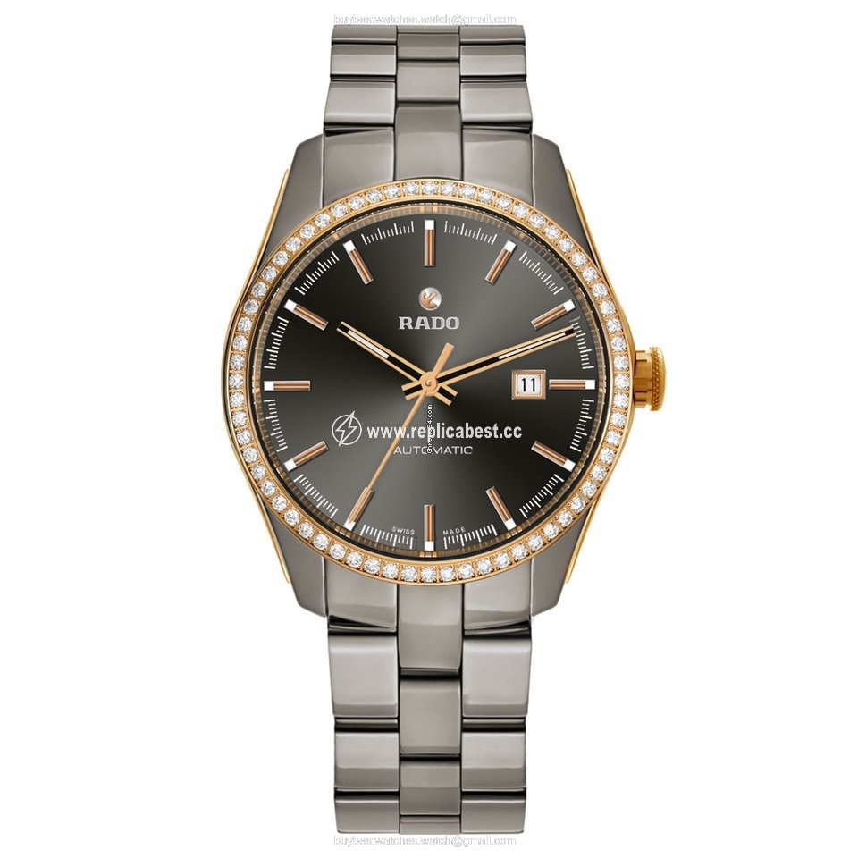 Rado HyperChrome Diamonds Womens watch Automatic Steel R32523102 or 01.580.0523.3.010