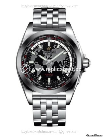 Breitling Galactic Unitime Mens watch Unisex Automatic Steel WB3510U4.BD94.375A