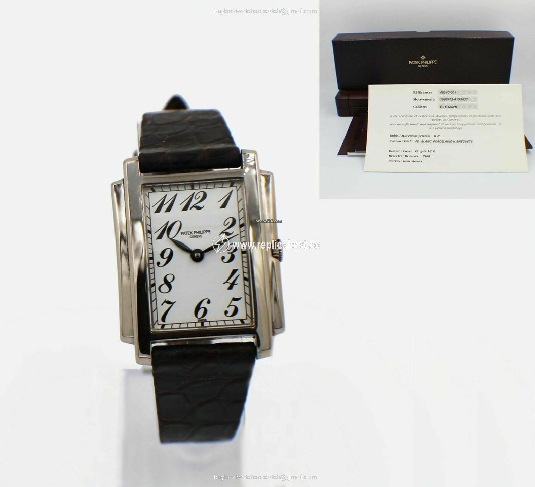 Patek Philippe Gondolo Womens watch Quartz White gold 4824G