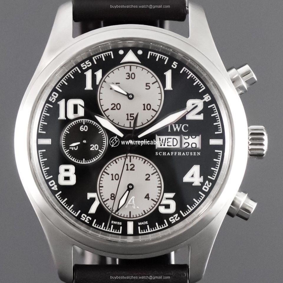 IWC Pilot Chronograph Mens watch Unisex Automatic Steel IW371709